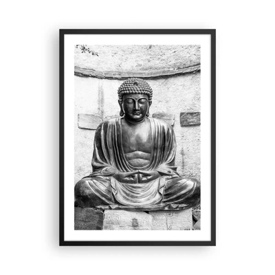 Poster in black frame - At the Source of Peace - 50x70 cm