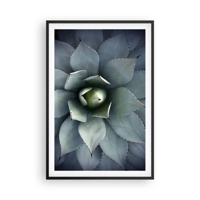 Poster in black frame - Attracts and Warns - 61x91 cm