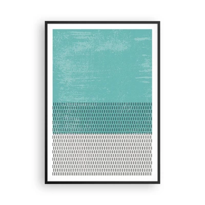 Poster in black frame - Balanced Composition - 70x100 cm