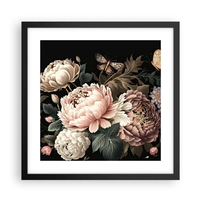 Poster in black frame - Baroque Style - 40x40 cm