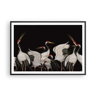 Poster in black frame - Bird Affairs - 100x70 cm