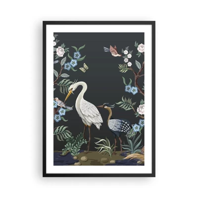 Poster in black frame - Bird Truth - 50x70 cm