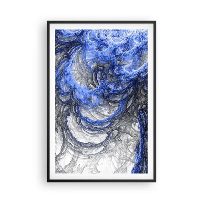 Poster in black frame - Birth of a Wave - 61x91 cm