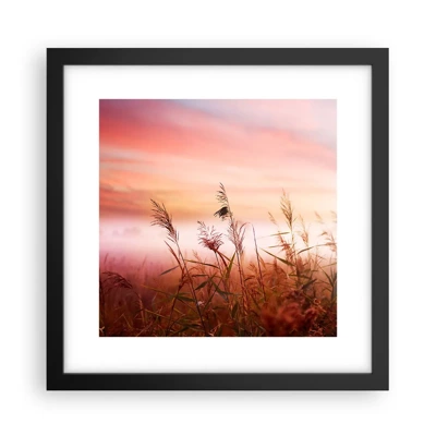 Poster in black frame - Blowing in the Wind - 30x30 cm