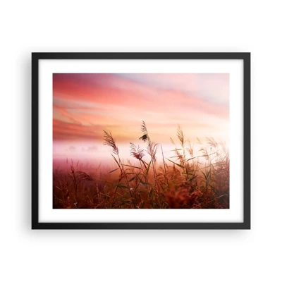Poster in black frame - Blowing in the Wind - 50x40 cm