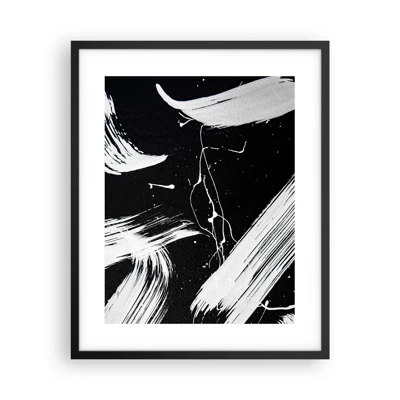 Poster in black frame - Breaking the Darkness - 40x50 cm