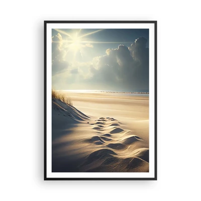 Poster in black frame - Calming Landscape - 70x100 cm