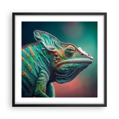 Poster in black frame - Can You See Me? That's Too Bad... - 50x50 cm