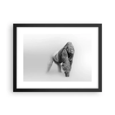 Poster in black frame - Certain of Its Strength - 40x30 cm