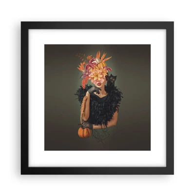 Poster in black frame - Charm of a Witch - 30x30 cm