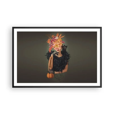 Poster in black frame - Charm of a Witch - 91x61 cm