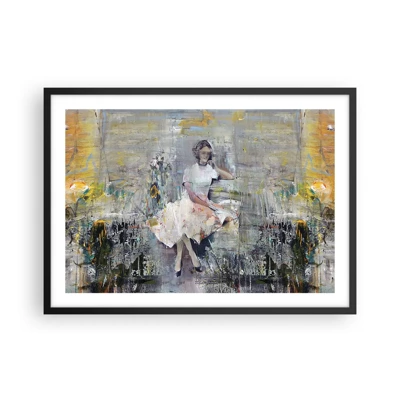 Poster in black frame - Classical and Modern - 70x50 cm