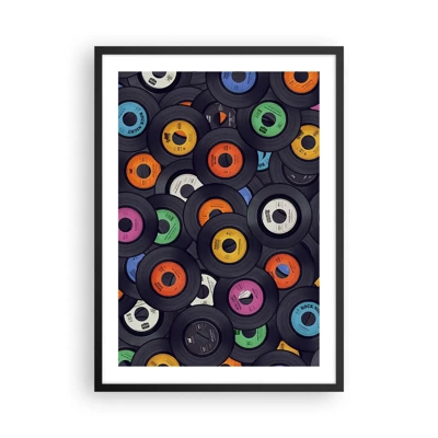 Poster in black frame - Colours of Classics - 50x70 cm