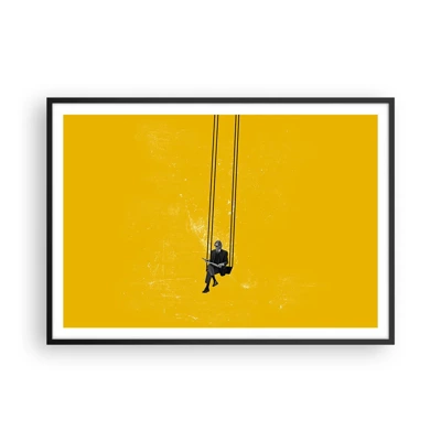 Poster in black frame - Day as a Any Other - 100x70 cm