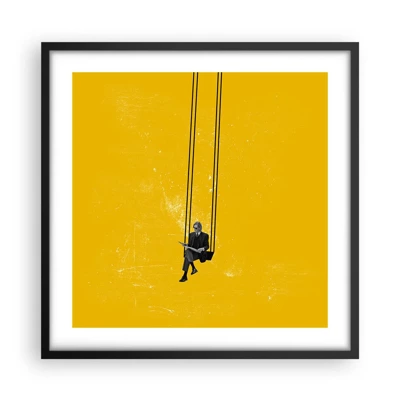 Poster in black frame - Day as a Any Other - 50x50 cm