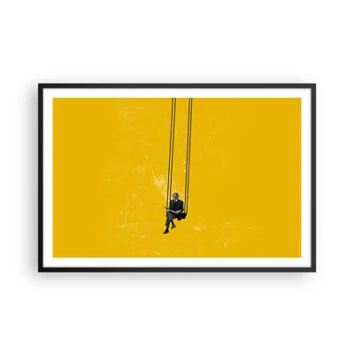 Poster in black frame - Day as a Any Other - 91x61 cm