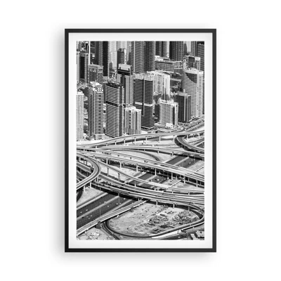 Poster in black frame - Dubai - Impossible City - 61x91 cm