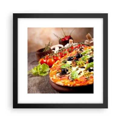 Poster in black frame - Earthly Ingredients - 30x30 cm