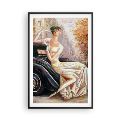 Poster in black frame - Elegance - Retro Style - 61x91 cm