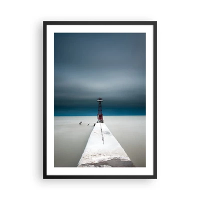 Poster in black frame - Encounter with Infinity - 50x70 cm