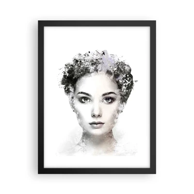 Poster in black frame - Extremely Stylish Portrait - 30x40 cm