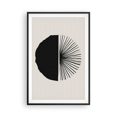 Poster in black frame - Fan of Possibilities - 61x91 cm
