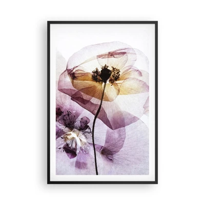 Poster in black frame - Flower Body Slide - 61x91 cm