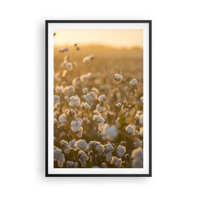 Poster in black frame - Fluffy Field - 61x91 cm