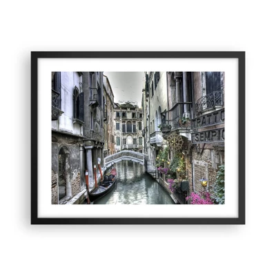Poster in black frame - For Centuries in Quiet Contemplation - 50x40 cm