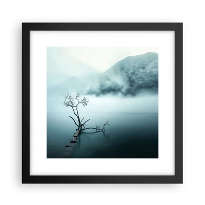 Poster in black frame - From Water and Fog - 30x30 cm