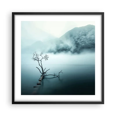 Poster in black frame - From Water and Fog - 50x50 cm