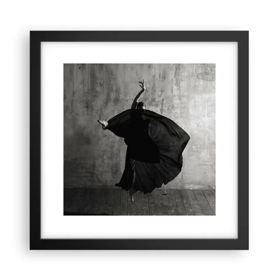 Poster in black frame - Full of Passion - 30x30 cm