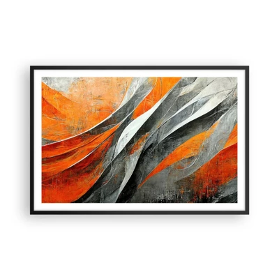 Poster in black frame - Heat and Coolness - 91x61 cm
