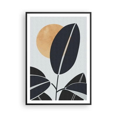 Poster in black frame - Hot Summer's Day - 70x100 cm