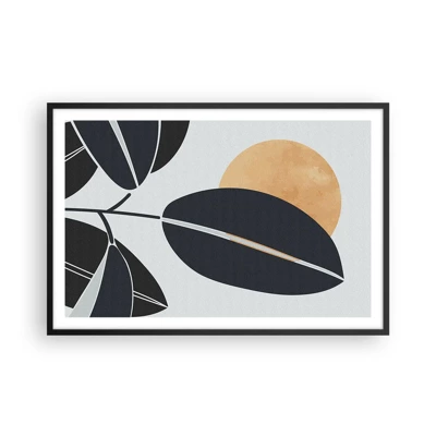 Poster in black frame - Hot Summer's Day - 91x61 cm