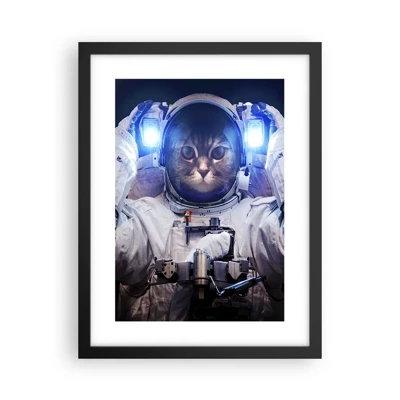 Poster in black frame - Houston, You've Got a Problem - 30x40 cm