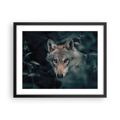 Poster in black frame - Hunter - 50x40 cm