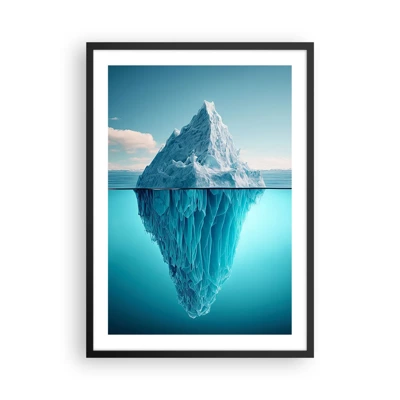 Poster in black frame - Ice Queen - 50x70 cm