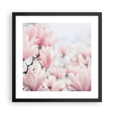 Poster in black frame - Ideal of Subtlety - 40x40 cm