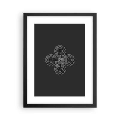 Poster in black frame - In Celtic Spirit - 30x40 cm