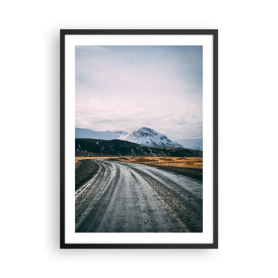 Poster in black frame - In Icelandic Climate - 50x70 cm