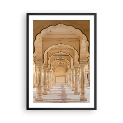 Poster in black frame - In Maharaja's Palace - 50x70 cm