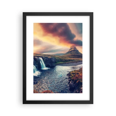 Poster in black frame - In Majesty of Nature - 30x40 cm