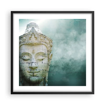 Poster in black frame - In Search of Light - 50x50 cm