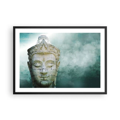 Poster in black frame - In Search of Light - 70x50 cm