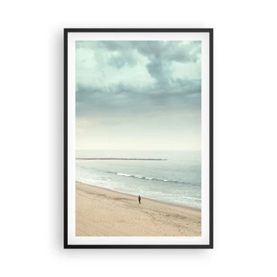 Poster in black frame - In Search of Quiet - 61x91 cm