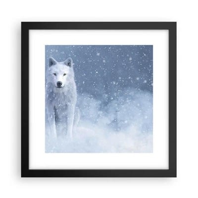 Poster in black frame - In Winter Spirit - 30x30 cm