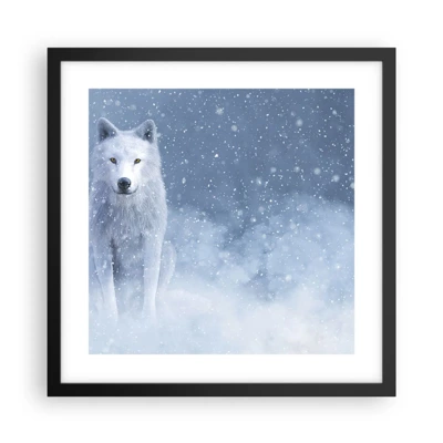 Poster in black frame - In Winter Spirit - 40x40 cm