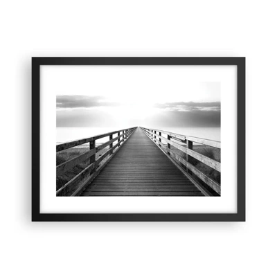 Poster in black frame - In the Distance… - 40x30 cm