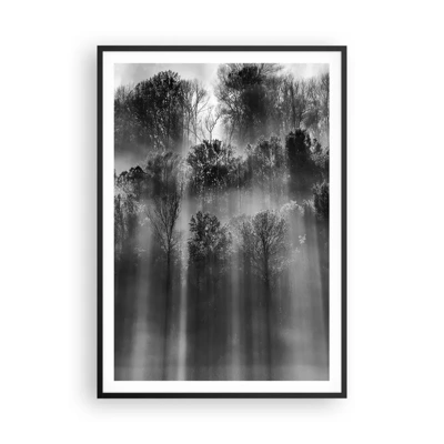 Poster in black frame - In the Streams of Light - 70x100 cm